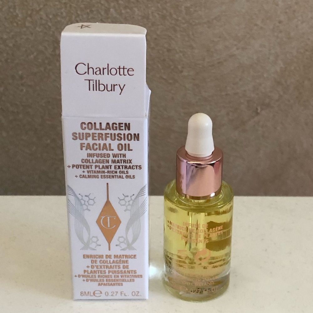 Charlotte Tilbury Collagen Superfusion Facial Oil Mini Travel Size 8ml
